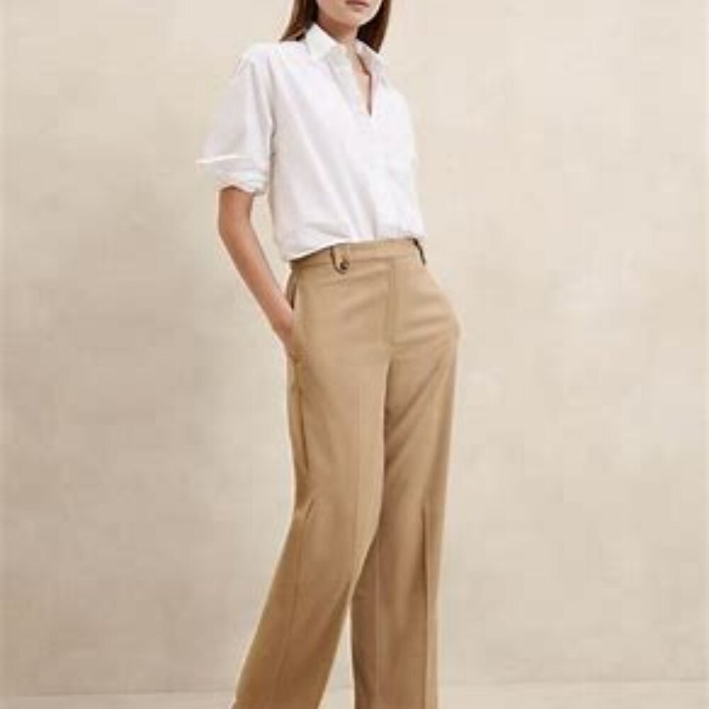 LAST CHANCE! Banana Republic Factory Flannel Straight Trouser
